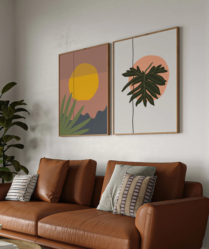 Mockup de quadro da marca Deposter 7.