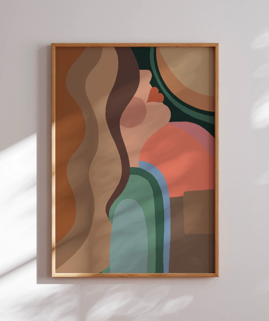 Mockup de quadro da marca Deposter 9.