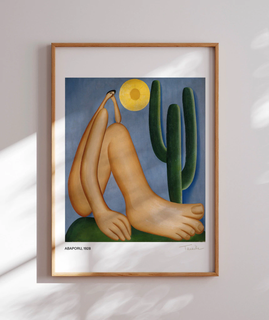 Mockup de quadros ambientados da marca Moderna 6.